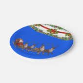 Kerstmis met papieren borden papieren bordje (Gekanteld)