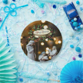 Kerstmis met papieren borden papieren bordje (Feest)