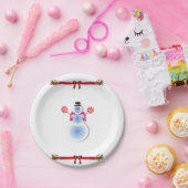 Kerstmis met papieren borden papieren bordje (Feest)