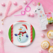 Kerstmis met papieren borden papieren bordje (Feest)