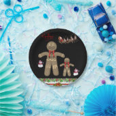 Kerstmis met papieren borden papieren bordje (Feest)