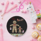 Kerstmis met papieren borden papieren bordje (Feest)