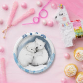 Kerstmis met papieren borden papieren bordje (Feest)