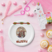 Kerstmis met papieren borden papieren bordje (Feest)