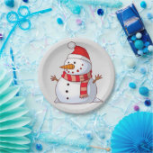 Kerstmis met papieren borden papieren bordje (Feest)