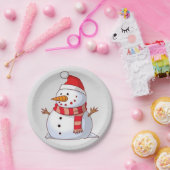 Kerstmis met papieren borden papieren bordje (Feest)