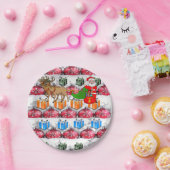 Kerstmis met papieren borden papieren bordje (Feest)