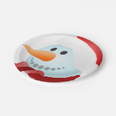 Kerstmis met papieren borden papieren bordje (Gekanteld)