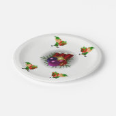 Kerstmis met papieren borden papieren bordje (Gekanteld)