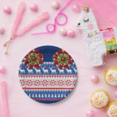 Kerstmis met papieren borden papieren bordje (Feest)