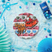 Kerstmis met papieren borden papieren bordje (Feest)