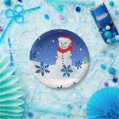 Kerstmis met papieren borden papieren bordje (Feest)