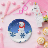 Kerstmis met papieren borden papieren bordje (Feest)