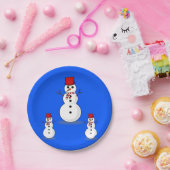 Kerstmis met papieren borden papieren bordje (Feest)