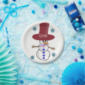 Kerstmis met papieren borden papieren bordje (Feest)