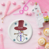 Kerstmis met papieren borden papieren bordje (Feest)