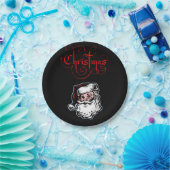 Kerstmis met papieren borden papieren bordje (Feest)