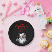 Kerstmis met papieren borden papieren bordje (Feest)