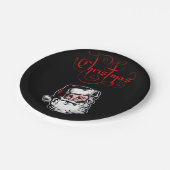 Kerstmis met papieren borden papieren bordje (Gekanteld)