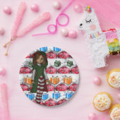 Kerstmis met papieren borden papieren bordje (Feest)