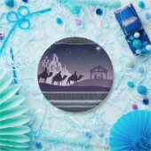 Kerstmis met papieren borden papieren bordje (Feest)