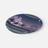 Kerstmis met papieren borden papieren bordje (Gekanteld)