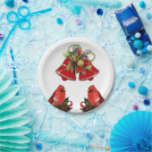 Kerstmis met papieren borden papieren bordje (Feest)