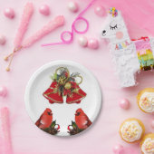 Kerstmis met papieren borden papieren bordje (Feest)