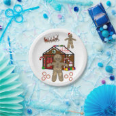 Kerstmis met papieren borden papieren bordje (Feest)