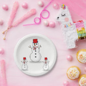 Kerstmis met papieren borden papieren bordje (Feest)