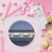 Kerstmis met papieren borden papieren bordje (Feest)