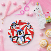 Kerstmis met papieren borden papieren bordje (Feest)