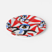 Kerstmis met papieren borden papieren bordje (Gekanteld)