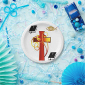 Kerstmis met papieren borden papieren bordje (Feest)