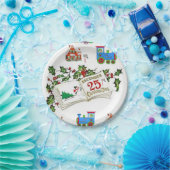 Kerstmis met papieren borden papieren bordje (Feest)