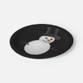 Kerstmis met papieren borden papieren bordje (Gekanteld)