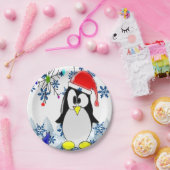 Kerstmis met papieren borden papieren bordje (Feest)