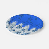 Kerstmis met papieren borden papieren bordje (Gekanteld)