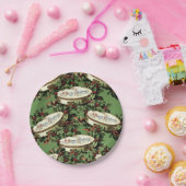 Kerstmis met papieren borden papieren bordje (Feest)