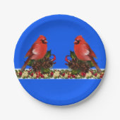 Kerstmis met papieren borden papieren bordje (Voorkant)