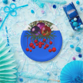 Kerstmis met papieren borden papieren bordje (Feest)