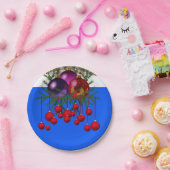 Kerstmis met papieren borden papieren bordje (Feest)