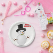 Kerstmis met papieren borden papieren bordje (Feest)