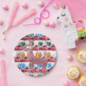 Kerstmis met papieren borden papieren bordje (Feest)