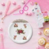 Kerstmis met papieren borden papieren bordje (Feest)