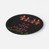 Kerstmis met papieren borden papieren bordje (Gekanteld)