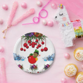 Kerstmis met papieren borden papieren bordje (Feest)