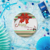 Kerstmis met papieren borden papieren bordje (Feest)