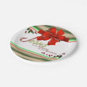 Kerstmis met papieren borden papieren bordje (Gekanteld)