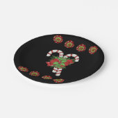 Kerstmis met papieren borden papieren bordje (Gekanteld)